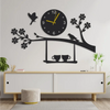 Beautiful Tree and Bird Wall Clock