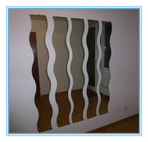 Zig Zag Design Acrylic Wall Decor