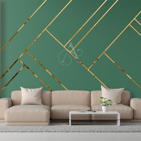 Acrylic Mirror Strips Wall Art