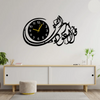 Qul Auzu Bi Rabbil Falak Calligraphy Wall Clock