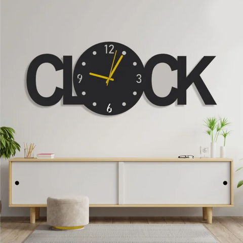 Stylish Clock Wooden Wall Clock